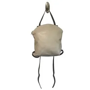 Sord | Bags | Rare Sord White Leather Minimalist Backpack  display picture 3